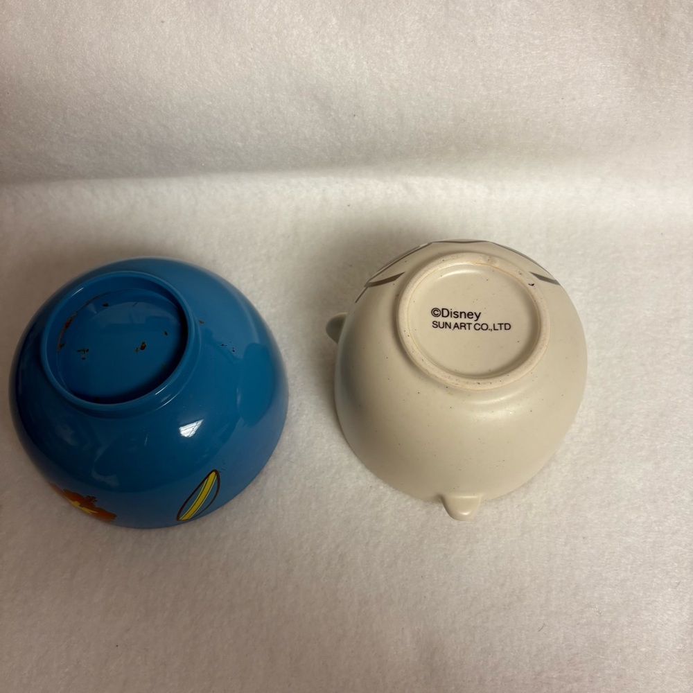 STITCH Sunart Bowl & Tea Cup Set Blue Disney Japan - Picture 7 of 13